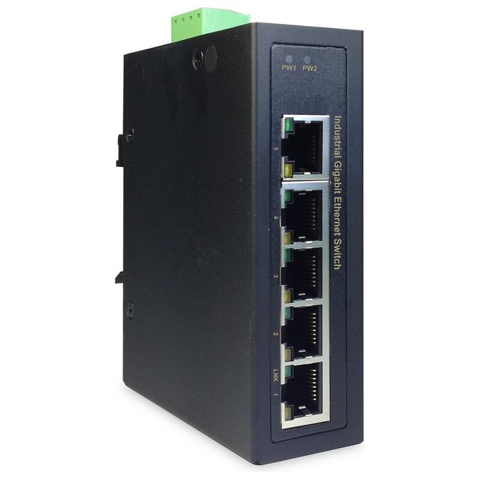Digitus DN-651107 Switch di Rete Non Gestito Gigabit Ethernet 10-100-1000 Nero