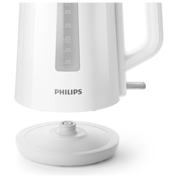 Philips HD9318-00 Serie 3000 Bollitore Elettrico 1,7 L 2200 W Filtro Anticalcare Spegnimento Automatico colore Bianco