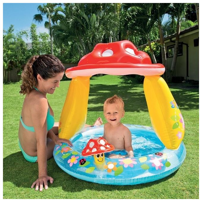 Intex Mushroom Baby Pool Rotonda 57114NP a partire da 1 anno Fungo Single