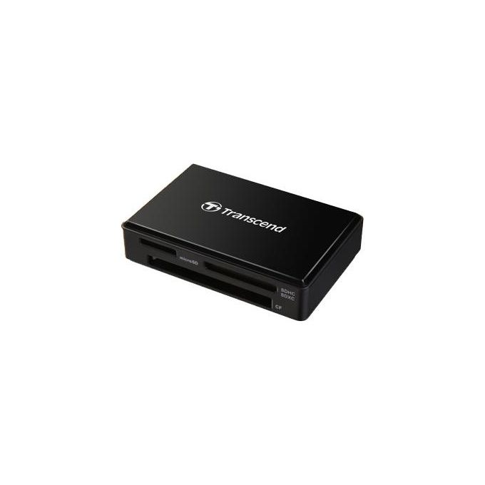 Transcend RDF8 Lettore di Schede Nero Micro-USB