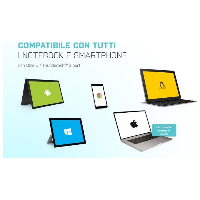 I-tec 3G60119 Adattatore USB-C Dual HDMI 2x 4K-30Hz compatibile con USB4 e Thunderbolt 3-4 colore Nero