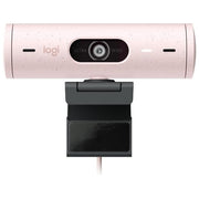Logitech 960-001421 Brio 500 Webcam Full HD 1080p 4 MP USB-C Doppio Microfono 90° colore Rosa