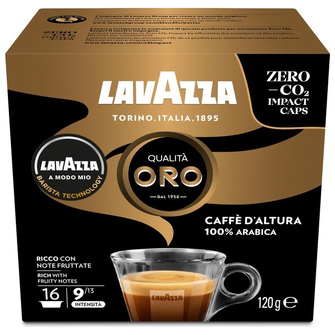 Lavazza 16 Capsule Caffe' Qualita' Oro Altura
