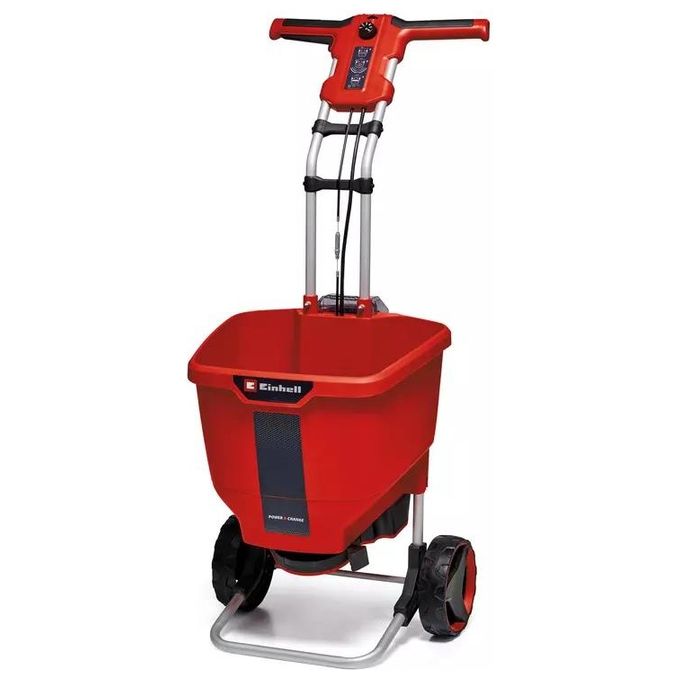 Einhell 3415430 GE-SR 18-22 Li-Solo Carrello Spargitore a Batteria 22 L 18 V 6 Livelli di Regolazione colore Rosso