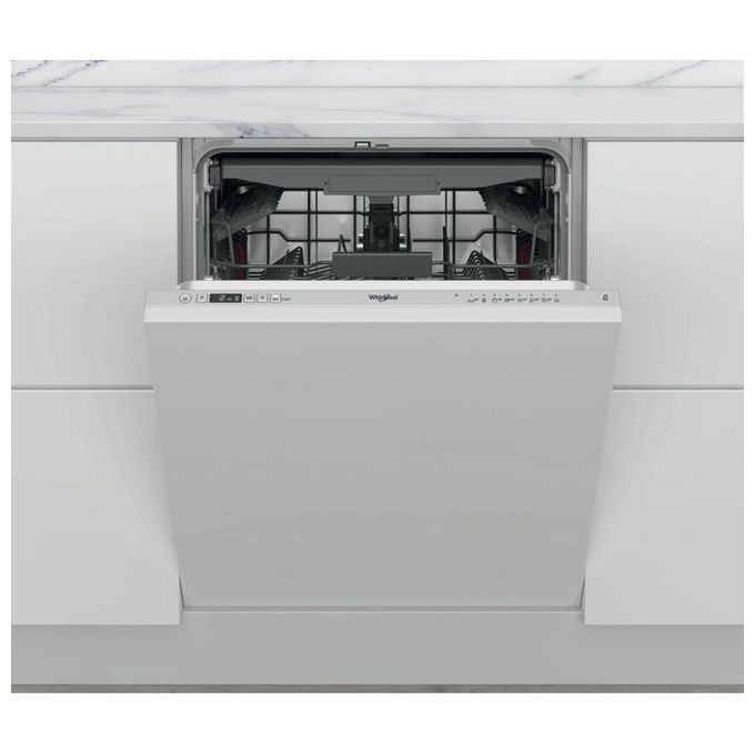 Whirlpool WIC 3C26 F Lavastoviglie Incasso 14 coperti Classe E 46 dB NaturalDry 8 programmi Terzo cestello (82x60x55 cm) colore Argento