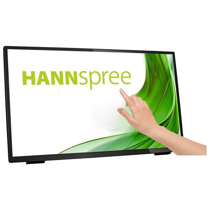 HANNSPREE Monitor 23.8'' LED TouchScreen HT 248 PPB 1920 x 1080 Full HD Tempo di Risposta 8 ms