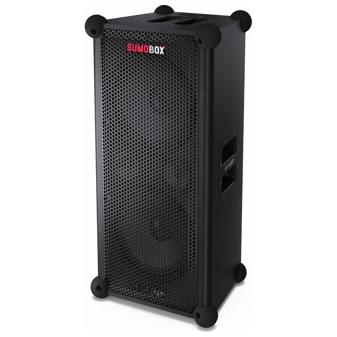 Sharp CP-LS100 SumoBox Altoparlante Portatile 120 W RMS 105 dB Bluetooth 5.0 Batteria 10 Ore colore Nero