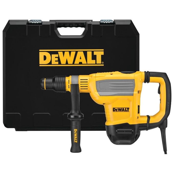 DEWALT D25614K-QS Martello Combinato SDS-max 1350 W 10,5 J con Sistema Antivibrazione AVC e Funzione ROTOSTOP colore Giallo-Nero
