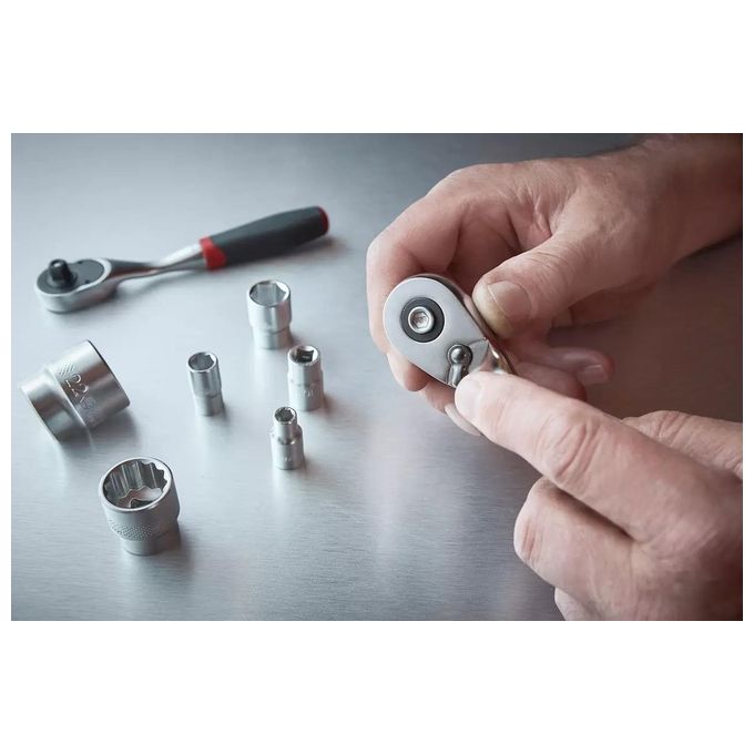 Wiha SB338101 Cricchetto con Levetta d'Inversione 1-2'' 250 mm