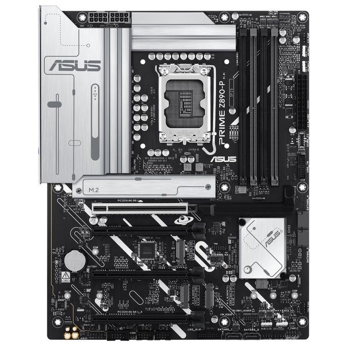 ASUS 90MB1I50-M0EAY0 PRIME Z890-P Scheda Madre ATX Socket LGA 1851 DDR5 PCIe 5.0 4 M.2 USB-C 20Gbps colore Nero