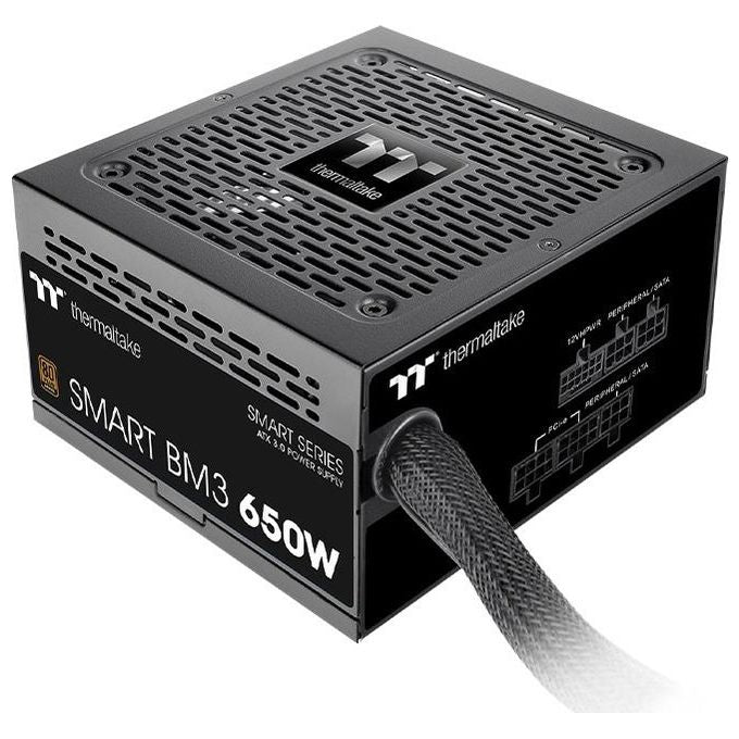 Thermaltake PS-SPD-0650MNFABE-3 Smart BM3 Alimentatore 650 W ATX3.0 Semi-modulare 80 PLUS Bronze colore Nero