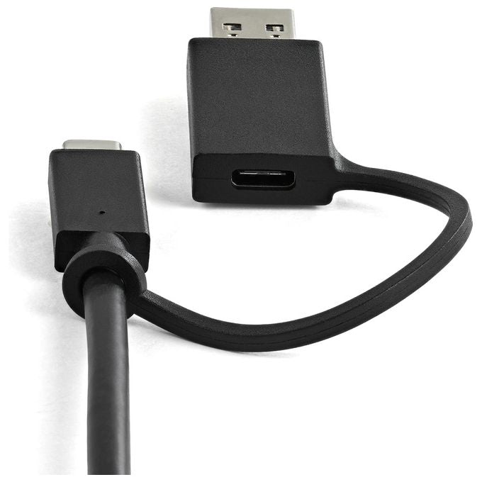 StarTech.com DK30C2DPEPUE Docking station universale USB-C e USB-A con doppio video 4K HDMI e DisplayPort 100W Power Delivery 4 porte USB 3.2 GbE colore Nero Grigio