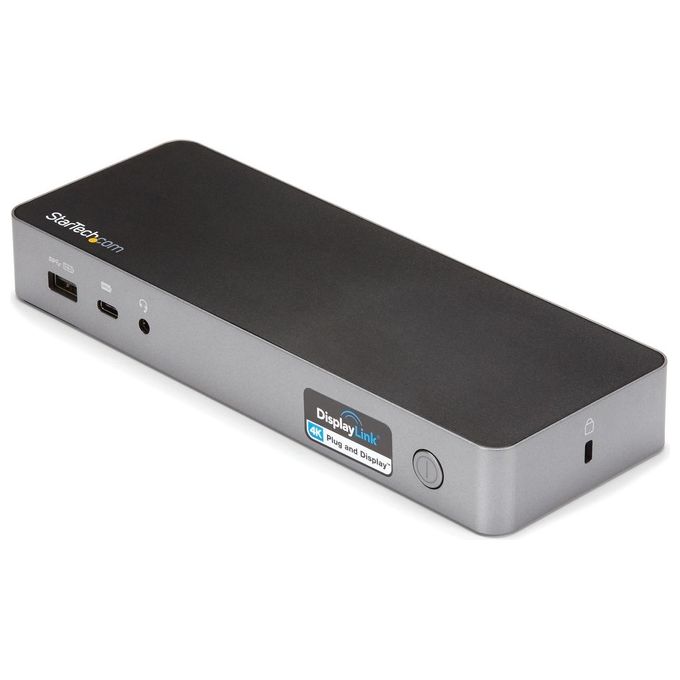 StarTech.com Docking Station Universale per Portatile Dual 4K Usb-C-Usb 3.0 60W PD
