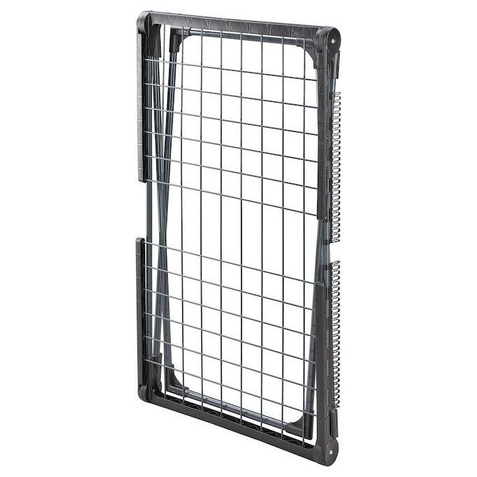 Leifheit 87018 Pegasus 150 Solid Slim Stendibiancheria con alette 15 m pieghevole uso interno esterno colore Nero