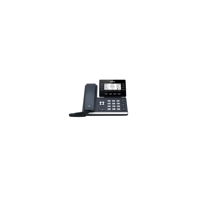Yealink SIP-T53W Telefono IP 12 account SIP display LCD 3,7'' Wi-Fi Bluetooth integrati colore Nero