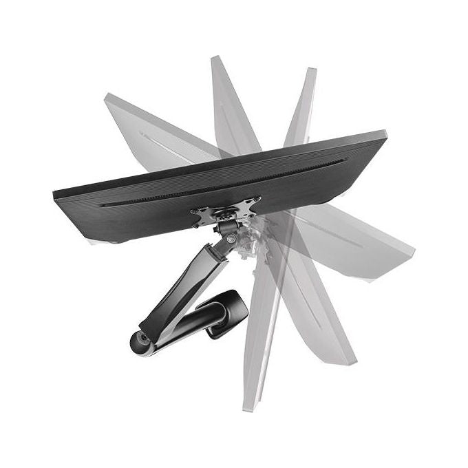 Raidsonic IB-MS303-T Supporto Monitor 27'' a Morsa Nero