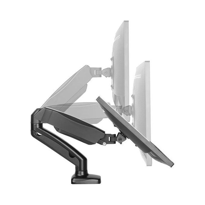 Raidsonic IB-MS303-T Supporto Monitor 27'' a Morsa Nero