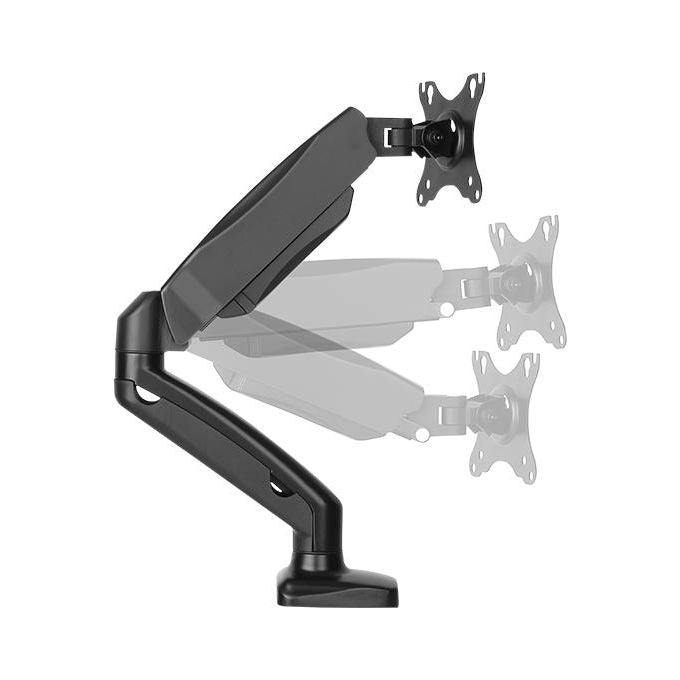 Raidsonic IB-MS303-T Supporto Monitor 27'' a Morsa Nero