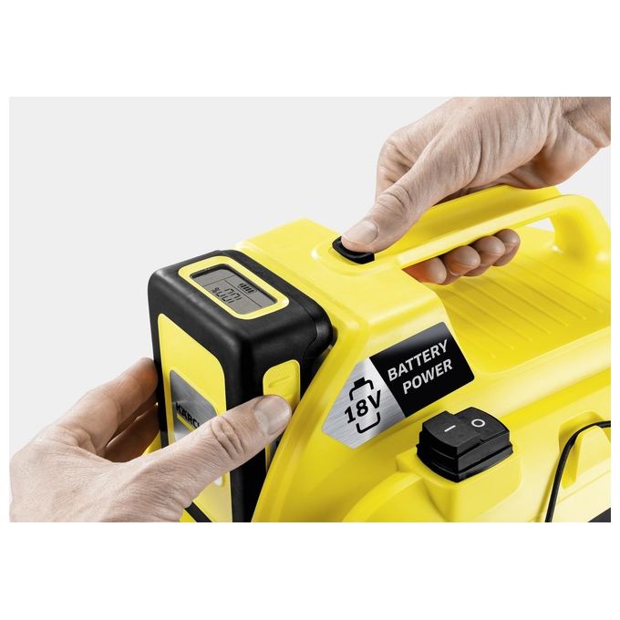 Karcher 1.198-300.0 Compact Battery WD 1  Aspiratutto a Batteria