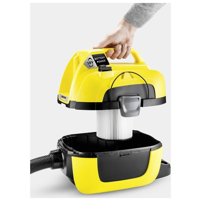 Karcher 1.198-300.0 Compact Battery WD 1  Aspiratutto a Batteria