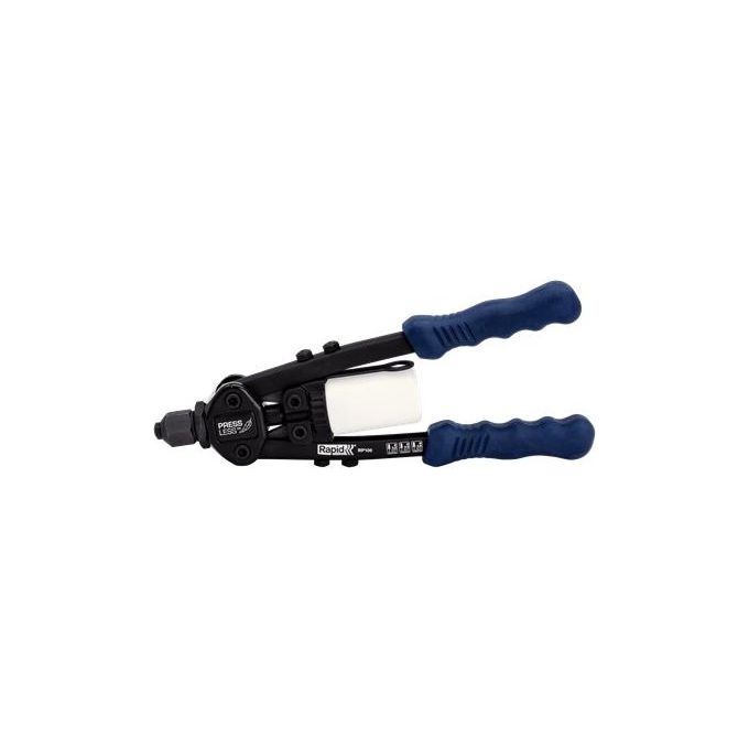 Rapid RP100 Rivettatrice Manuale Press-Less rivetti alluminio e inox Ø 3.2 4.0 4.8 mm colore Blu