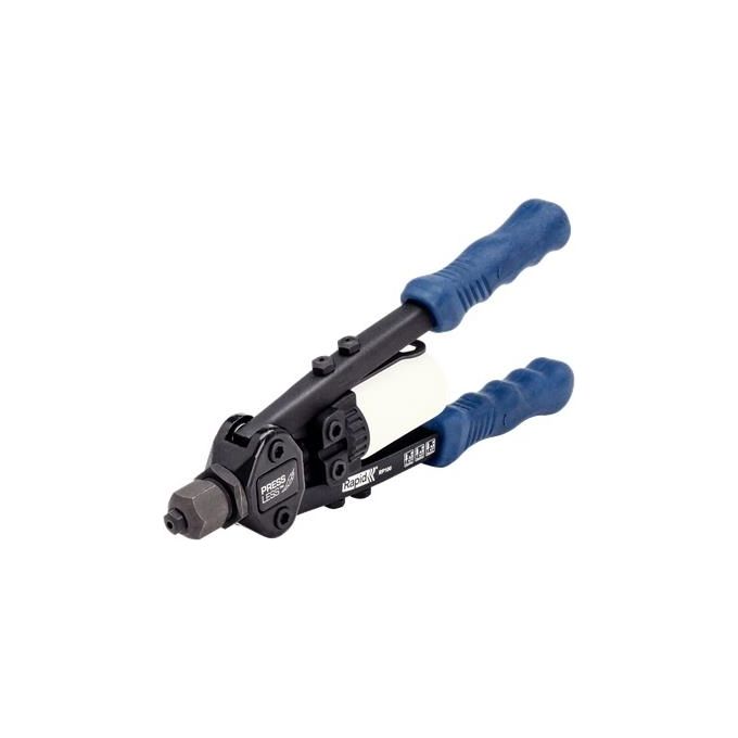 Rapid RP100 Rivettatrice Manuale Press-Less rivetti alluminio e inox Ø 3.2 4.0 4.8 mm colore Blu