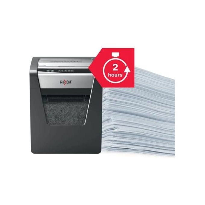 Rexel Momentum X415 Distruggi Documenti Triturazione Incrociata Nero-Grigio