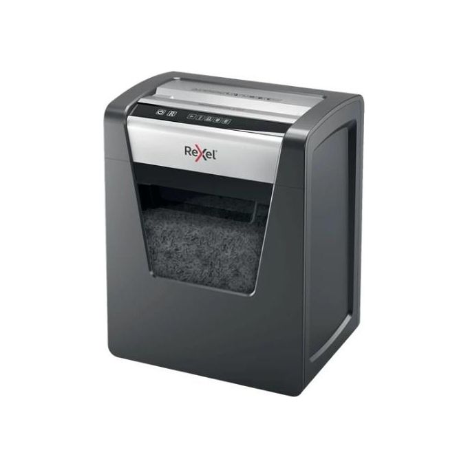 Rexel Momentum X415 Distruggi Documenti Triturazione Incrociata Nero-Grigio