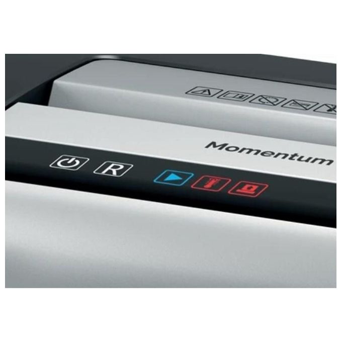 Rexel Momentum X415 Distruggi Documenti Triturazione Incrociata Nero-Grigio