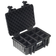 BandW International Type 4000 Custodia Rigida per Fotocamere da Esterni con Imbottitura Nero