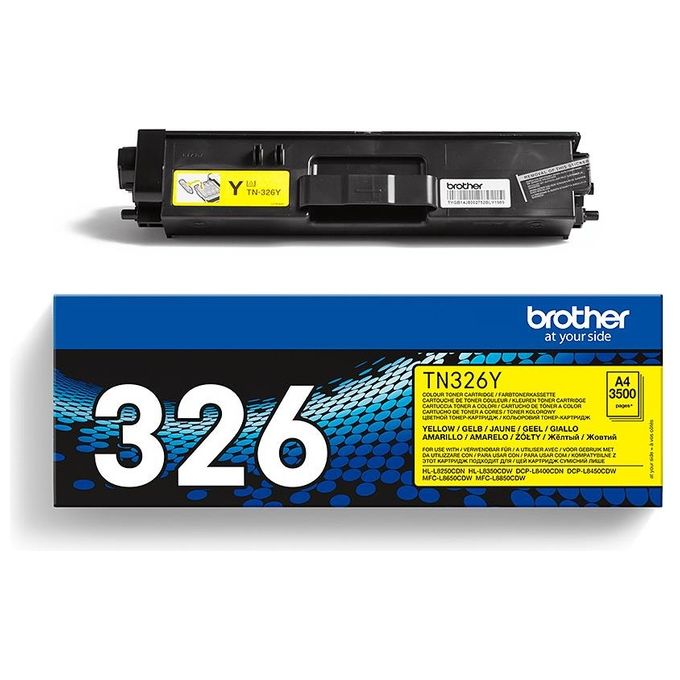 Brother Toner Tn-326y 3500pg. per Hl-l8250-l8350 Dcp-l8400-l8450 MFC-l8650-l8850