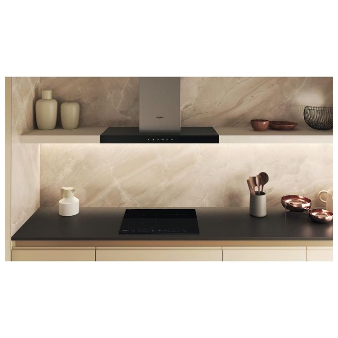 Whirlpool WL B4060 CPNE Piano cottura induzione 59 cm 4 zone FlexiCook CleanProtect 6° Senso 7200 W colore Nero