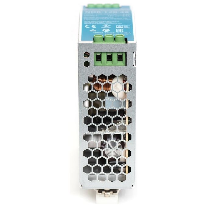 Digitus DN-PWR12048 Alimentatore Industriale 48 V CC 120 W Montabile su Guida DIN colore Verde Argento