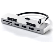 Satechi Hub Pro con Morsetti Porta Dati Usb-C 3 Usb 3.0 in Alluminio