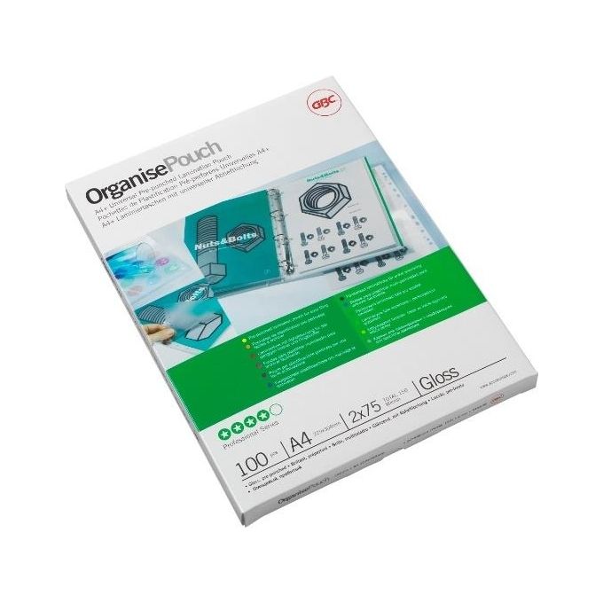 Gbc Cf100 Pouches Preforate Archiviabili