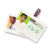 Gbc Pouches Badge Card 2x125 Micron 67x99 Mm (conf.100)