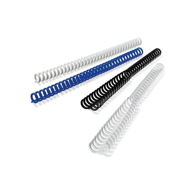 Gbc Cf50 Dorsi Plastici Click 12mm Bianco