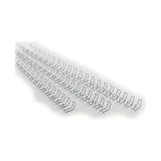 Gbc Cf100 Dorsi Metallici 8mm Argento