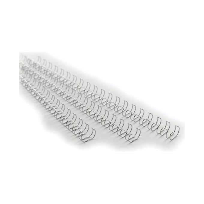 Gbc Cf100 Dorsi Metallici 8mm Argento