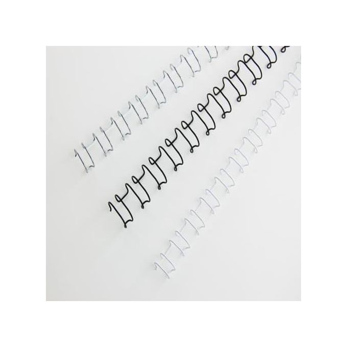 Gbc Cf100 Dorsi Metallici 8mm Argento