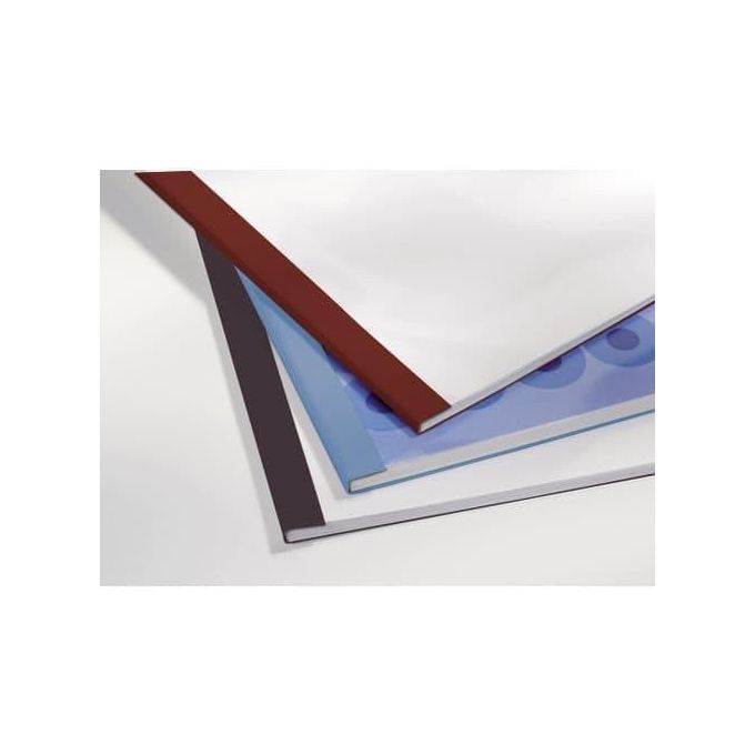 Gbc Cf100 Cartelline Termiche Leathergrain A4 240gr 1.5mm Rosso CapacitÃ  Fogli 15