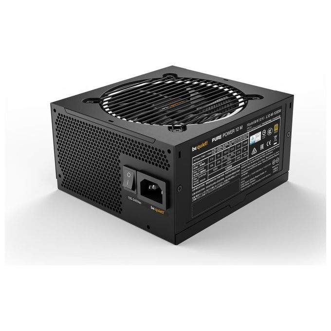 Be quiet! BN346 PURE POWER 12 M Alimentatore 1200W ATX 3.1 80 PLUS Gold Modulare colore Nero
