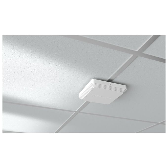 Keenetic KN-3510 Voyager Pro Router-Extender-Access Point Wi-Fi 6 Mesh AX1800 con Smart Switch Gigabit a 2 Porte e Power over Ethernet colore Bianco