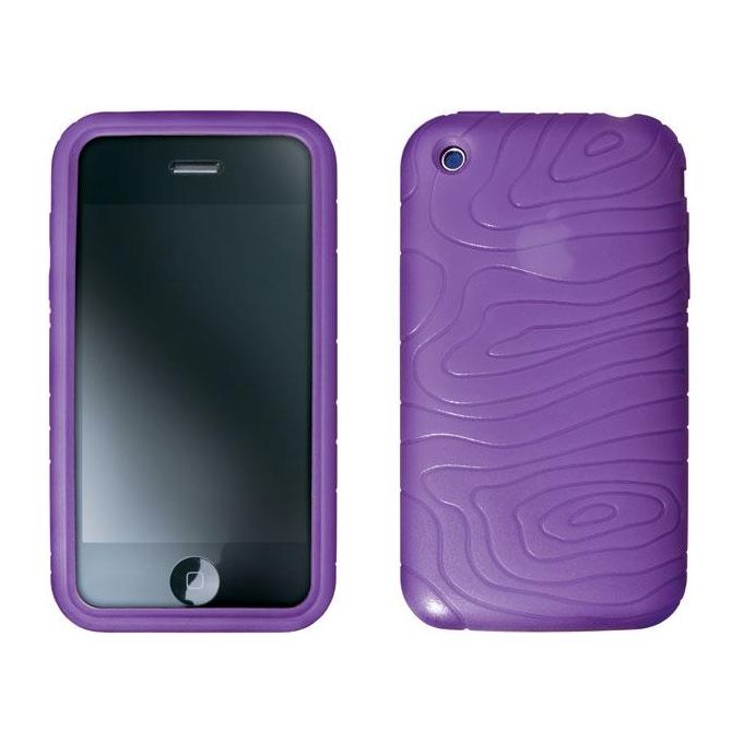 Celly Custodia Silicone Iphone Viola
