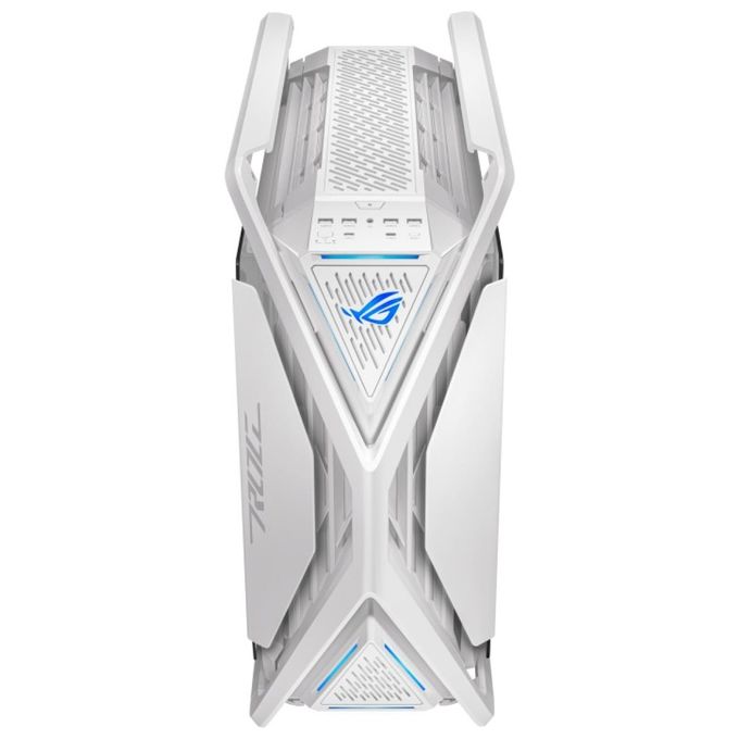 ASUS 90DC00F3-B39000 ROG Hyperion GR701 Case PC Full Tower Supporto E-ATX Radiatori 420 mm 4 Ventole 140 mm USB Type-C Doppia Porta 60W Aura Sync colore Bianco