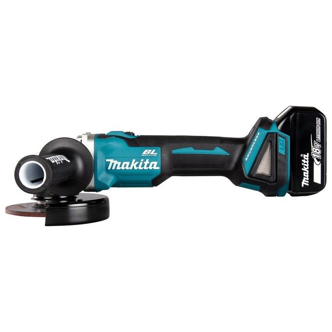 Makita DGA521ZX1 Smerigliatrice Angolare a Batteria 18V 125 mm Brushless X-LOCK 8500 rpm colore Blu Nero