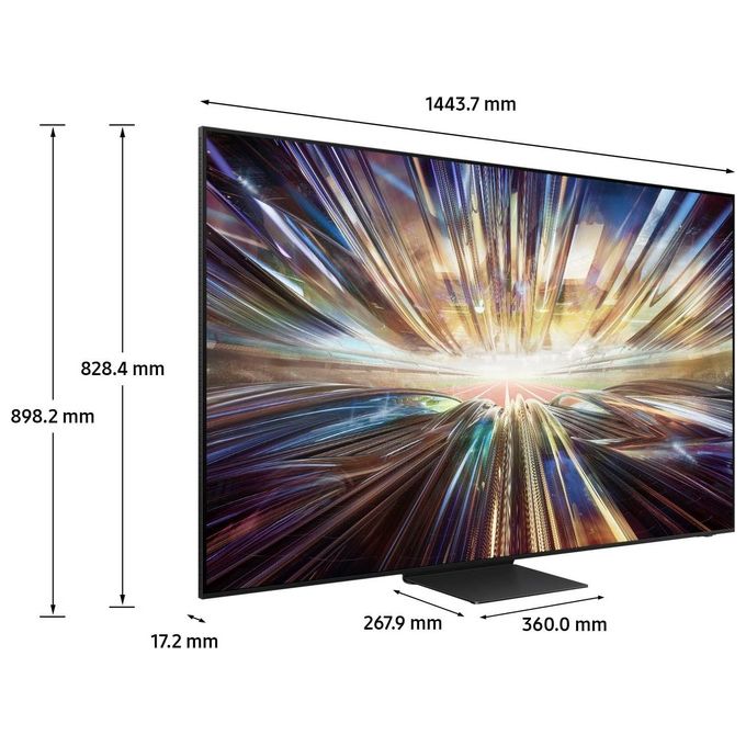 Samsung QE65QN800DTXZT Neo QLED Smart TV 65'' 8K Mini LED Processore NQ8 AI Gen2 Quantum Matrix Pro Dolby Atmos colore Graphite Black