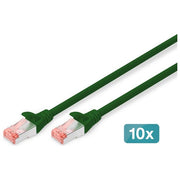 Digitus Cavo di Rete Cat6 S-Ftp S-Stp 1mt Verde