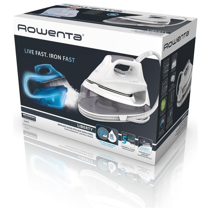 Rowenta Ferro da stiro a caldaia VR5020 LIBERTY 2200W 5 bar 1,2L Bianco