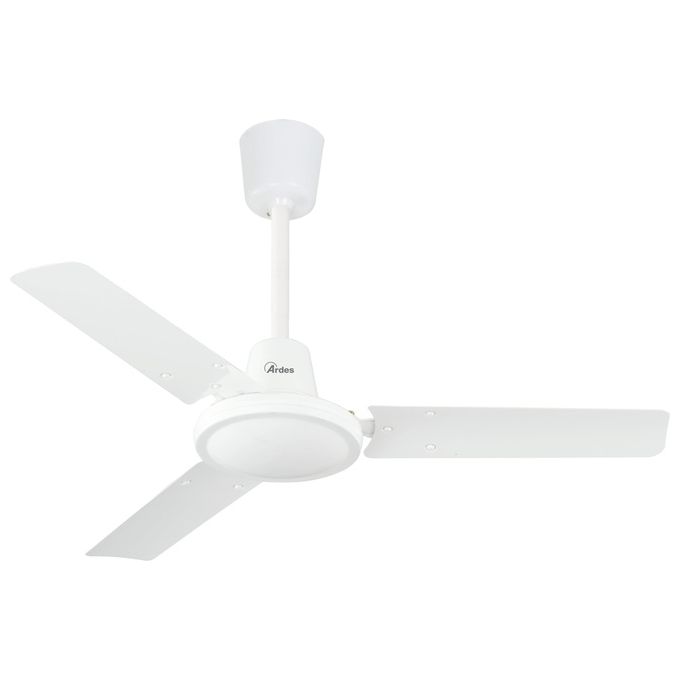ARDES Ventilatore da Soffitto 90cm con 3 Pale in Metallo per un Raffreddamento Efficiente e Silenzioso